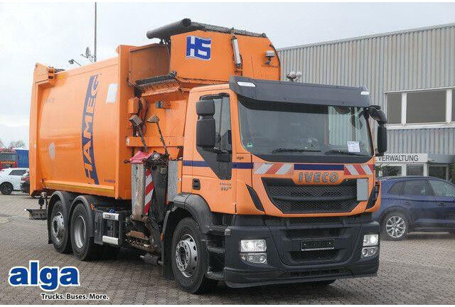 Iveco AD260SY/PS, Terberg, Seitenlader, 30m³, 140tkm - شاحنة النفايات: صورة 1 Iveco AD260SY/PS, Terberg, Seitenlader, 30m³, 140tkm - شاحنة النفايات: صورة 1