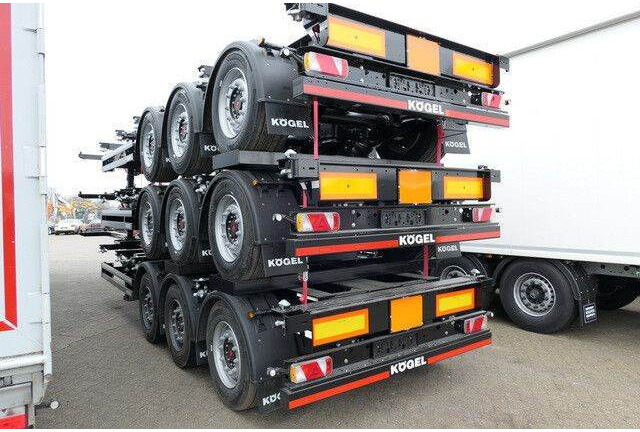 Kögel S24-2/40 Fuß Container/ADR/10x auf Lager! - عربة منخفضة مسطحة نصف مقطورة: صورة 2 Kögel S24-2/40 Fuß Container/ADR/10x auf Lager! - عربة منخفضة مسطحة نصف مقطورة: صورة 2