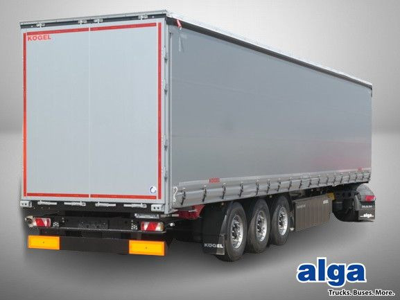 Kögel SN 24, Edscha, Palettenkasten, Luft-Lift, BPW - نصف مقطورة ستارة: صورة 1 Kögel SN 24, Edscha, Palettenkasten, Luft-Lift, BPW - نصف مقطورة ستارة: صورة 1
