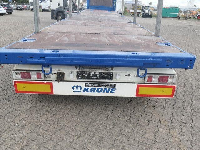Krone SD, Containerverschlüsse, Luft-Lift, BPW, Rungen - نصف مقطورة مسطحة: صورة 5 Krone SD, Containerverschlüsse, Luft-Lift, BPW, Rungen - نصف مقطورة مسطحة: صورة 5