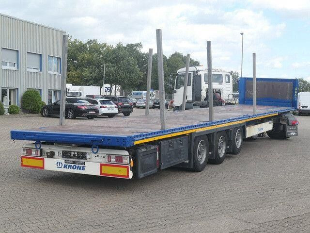 Krone SD, Containerverschlüsse, Luft-Lift, BPW, Rungen - نصف مقطورة مسطحة: صورة 4 Krone SD, Containerverschlüsse, Luft-Lift, BPW, Rungen - نصف مقطورة مسطحة: صورة 4