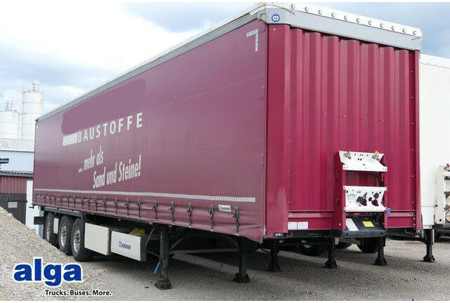 Krone SD, Gelenkt, Luft-Lift, Mitnahmestapler, Edscha - نصف مقطورة ستارة: صورة 1 Krone SD, Gelenkt, Luft-Lift, Mitnahmestapler, Edscha - نصف مقطورة ستارة: صورة 1