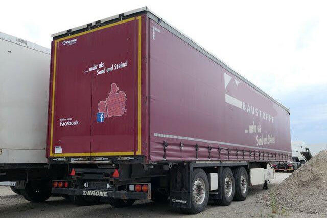 Krone SD, Gelenkt, Luft-Lift, Mitnahmestapler, Edscha - نصف مقطورة ستارة: صورة 5 Krone SD, Gelenkt, Luft-Lift, Mitnahmestapler, Edscha - نصف مقطورة ستارة: صورة 5