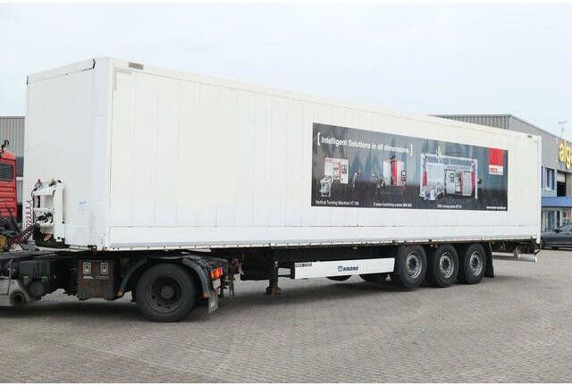 Krone SD, Schlüssellochblech, Luft-Lift, SAF-Achsen - نصف مقطورة صندوق مغلق: صورة 3 Krone SD, Schlüssellochblech, Luft-Lift, SAF-Achsen - نصف مقطورة صندوق مغلق: صورة 3