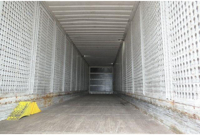 نصف مقطورة صندوق مغلق Krone SD, Schlüssellochblech, Luft-Lift, SAF-Achsen: صورة 6 نصف مقطورة صندوق مغلق Krone SD, Schlüssellochblech, Luft-Lift, SAF-Achsen: صورة 6