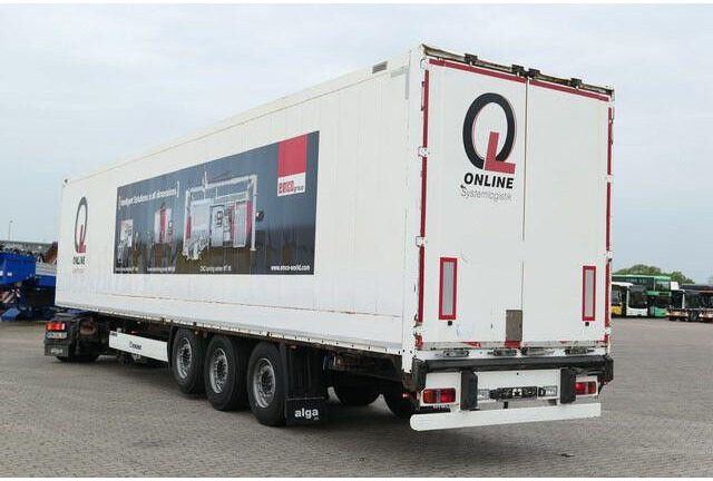 Krone SD, Schlüssellochblech, Luft-Lift, SAF-Achsen - نصف مقطورة صندوق مغلق: صورة 4 Krone SD, Schlüssellochblech, Luft-Lift, SAF-Achsen - نصف مقطورة صندوق مغلق: صورة 4