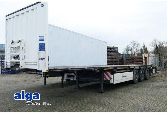 Krone SDP 27, Container, Rungen, 2x Lift, Multi-Lock - نصف مقطورة مسطحة: صورة 1 Krone SDP 27, Container, Rungen, 2x Lift, Multi-Lock - نصف مقطورة مسطحة: صورة 1