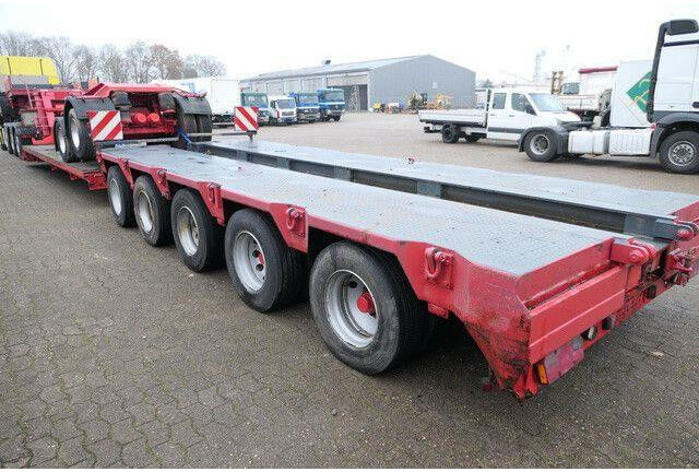 عربة منخفضة مسطحة نصف مقطورة Langendorf 5-Achser + 2-Achser Dolly, 91to. GG., Luftfed.: صورة 6 عربة منخفضة مسطحة نصف مقطورة Langendorf 5-Achser + 2-Achser Dolly, 91to. GG., Luftfed.: صورة 6