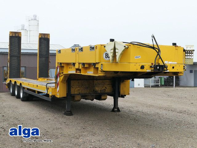 Langendorf SATUE 30-9,0, Gelenkt, Hydr. Rampen, Alu-Felgen - عربة منخفضة مسطحة نصف مقطورة: صورة 1 Langendorf SATUE 30-9,0, Gelenkt, Hydr. Rampen, Alu-Felgen - عربة منخفضة مسطحة نصف مقطورة: صورة 1