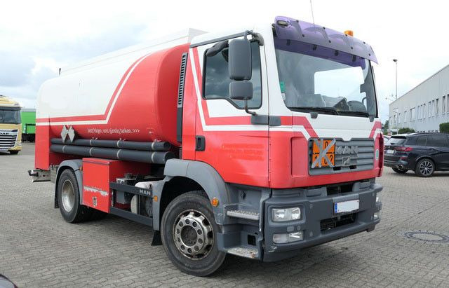 MAN 18.280 TGM, 14m³, 3 Kammern, 2x Schlauchtrommel - شاحنة صهريج: صورة 4 MAN 18.280 TGM, 14m³, 3 Kammern, 2x Schlauchtrommel - شاحنة صهريج: صورة 4