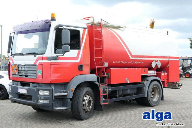 MAN 18.280 TGM, 14m³, 3 Kammern, 2x Schlauchtrommel - شاحنة صهريج: صورة 1 MAN 18.280 TGM, 14m³, 3 Kammern, 2x Schlauchtrommel - شاحنة صهريج: صورة 1