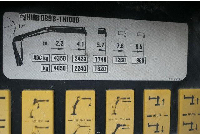MAN 18.280 TGM 4x2, Hiab 099B-1Hiduo, Funk, Klima - شاحنات مسطحة: صورة 5 MAN 18.280 TGM 4x2, Hiab 099B-1Hiduo, Funk, Klima - شاحنات مسطحة: صورة 5