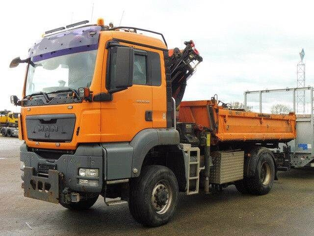 MAN 18.360 TGS 4x4, Kran Palfinger PK8501, Funk, AHK - شاحنة قلاب: صورة 4 MAN 18.360 TGS 4x4, Kran Palfinger PK8501, Funk, AHK - شاحنة قلاب: صورة 4