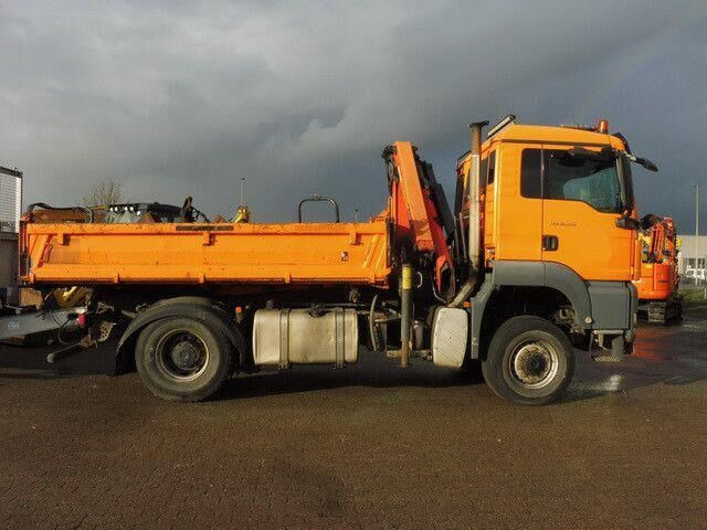 MAN 18.360 TGS 4x4, Kran Palfinger PK8501, Funk, AHK - شاحنة قلاب: صورة 2 MAN 18.360 TGS 4x4, Kran Palfinger PK8501, Funk, AHK - شاحنة قلاب: صورة 2
