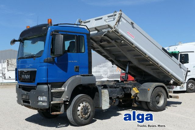 MAN 18.400 TGS BL 4x4, Allrad, klima, AHK,Alu-Felgen - شاحنة قلاب: صورة 1 MAN 18.400 TGS BL 4x4, Allrad, klima, AHK,Alu-Felgen - شاحنة قلاب: صورة 1