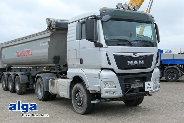 MAN 18.510 TGX 4x4, HydroDrive, Hydr., Schlafliege - وحدة جر: صورة 1 MAN 18.510 TGX 4x4, HydroDrive, Hydr., Schlafliege - وحدة جر: صورة 1