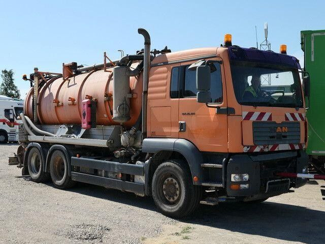 MAN 26.360 FDLC 6x4, Saug- u. Spülaufbau, 14m³ - شاحنة الشفط: صورة 3 MAN 26.360 FDLC 6x4, Saug- u. Spülaufbau, 14m³ - شاحنة الشفط: صورة 3