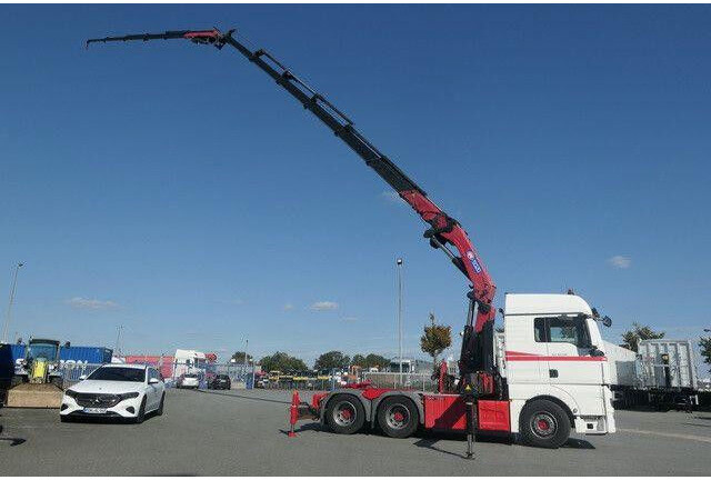 MAN 28.500 TGX 6X2-2 BLS, Kran HMF 5020-K6, Funk,23m - وحدة جر: صورة 2 MAN 28.500 TGX 6X2-2 BLS, Kran HMF 5020-K6, Funk,23m - وحدة جر: صورة 2