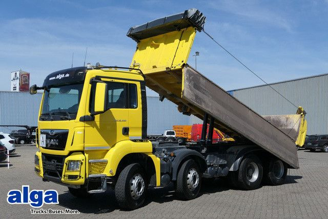 MAN 35.460 TGS BB 8x4, Meiller, Bordmatik, Intarder - شاحنة قلاب: صورة 1 MAN 35.460 TGS BB 8x4, Meiller, Bordmatik, Intarder - شاحنة قلاب: صورة 1