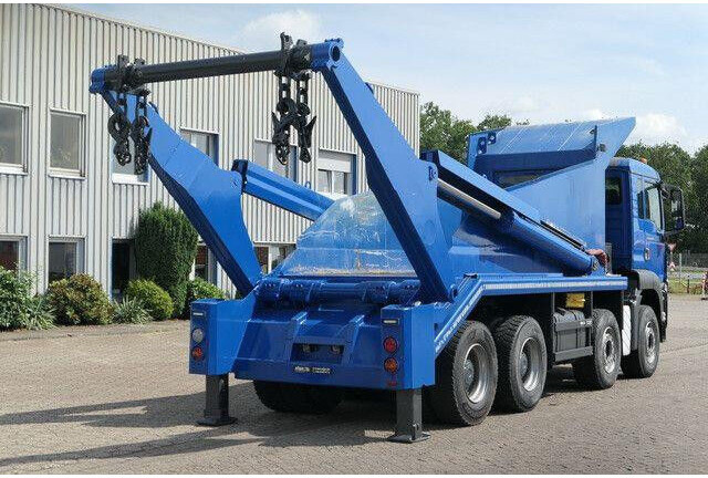 MAN 41.480 TGS 8x4, gr. Federpaket, 37tkm, 4-Achser - شاحنة - نظام الكابلات: صورة 3 MAN 41.480 TGS 8x4, gr. Federpaket, 37tkm, 4-Achser - شاحنة - نظام الكابلات: صورة 3