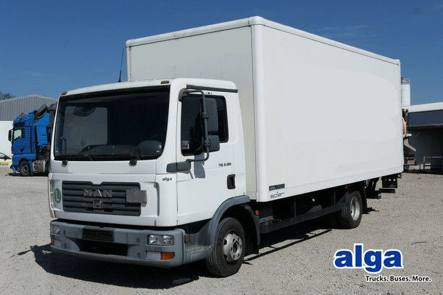 MAN 8.180 TGL 4x2, Fahrschule, LBW, 3. Sitze, 158tkm - شاحنة مغلقة الصندوق: صورة 1 MAN 8.180 TGL 4x2, Fahrschule, LBW, 3. Sitze, 158tkm - شاحنة مغلقة الصندوق: صورة 1