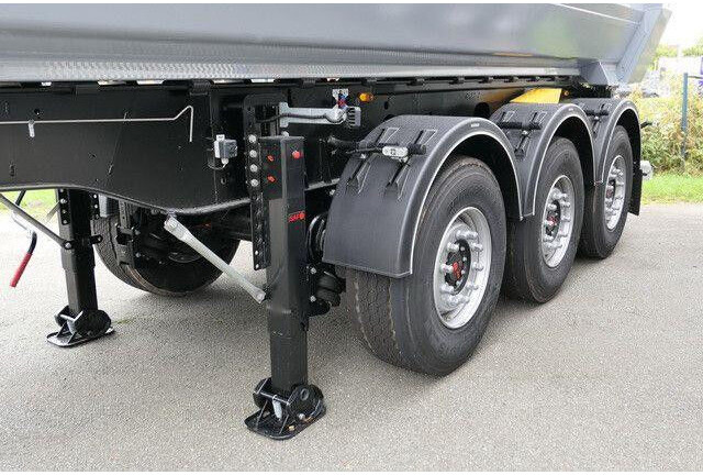 جديدة قلابة نصف مقطورة نصف مقطورة قلابة Mega MNW, Stahl, Hardox, 25m³, SAF, Luft-Lift, Plane: صورة 6