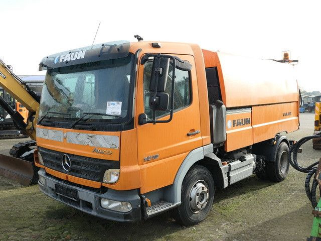 Mercedes-Benz 1018 Atego 4x2, Faun Viatec, Viajet 5R, Klima - سياره كنس شوارع: صورة 4 Mercedes-Benz 1018 Atego 4x2, Faun Viatec, Viajet 5R, Klima - سياره كنس شوارع: صورة 4