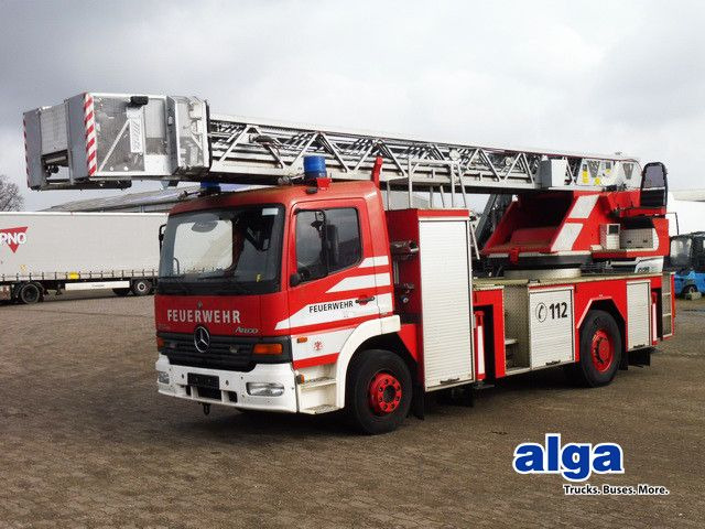 Mercedes-Benz 1528 ATEGO 4x2, Drehleiter DL23-12, Metz, 30m - شاحنة: صورة 1 Mercedes-Benz 1528 ATEGO 4x2, Drehleiter DL23-12, Metz, 30m - شاحنة: صورة 1