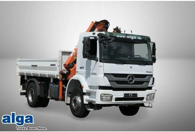 Mercedes-Benz 1829 K Axor, Atlas 116.3-A2L, AHK, Greifer,Klima - شاحنة قلاب: صورة 1 Mercedes-Benz 1829 K Axor, Atlas 116.3-A2L, AHK, Greifer,Klima - شاحنة قلاب: صورة 1