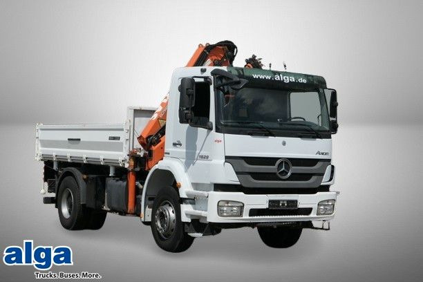 Mercedes-Benz 1829 K Axor, Atlas 116.3-A2L, AHK, Greifer,Klima - شاحنة قلاب, شاحنة كرين: صورة 1 Mercedes-Benz 1829 K Axor, Atlas 116.3-A2L, AHK, Greifer,Klima - شاحنة قلاب, شاحنة كرين: صورة 1