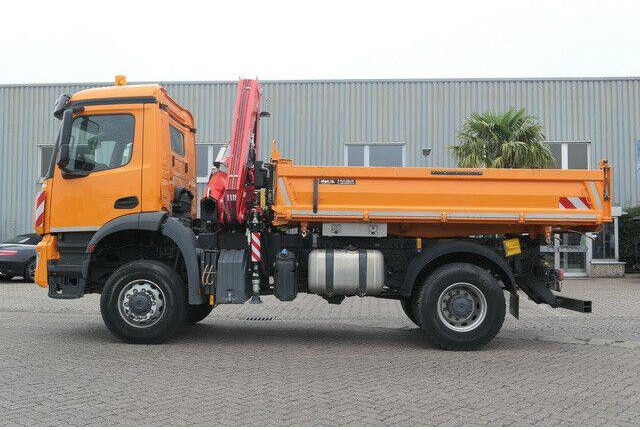 Mercedes-Benz 1835 AK Arocs 4x4, Meiller, Fassi F135AC, Funk - شاحنة قلاب: صورة 5 Mercedes-Benz 1835 AK Arocs 4x4, Meiller, Fassi F135AC, Funk - شاحنة قلاب: صورة 5