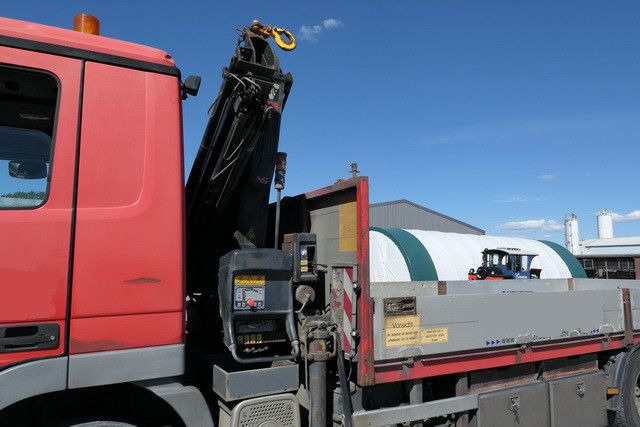 Mercedes-Benz 1844 L Actros 4x2, Hiab 144E-3, Funk, Voll-Luft - شاحنات مسطحة, شاحنة كرين: صورة 3 Mercedes-Benz 1844 L Actros 4x2, Hiab 144E-3, Funk, Voll-Luft - شاحنات مسطحة, شاحنة كرين: صورة 3