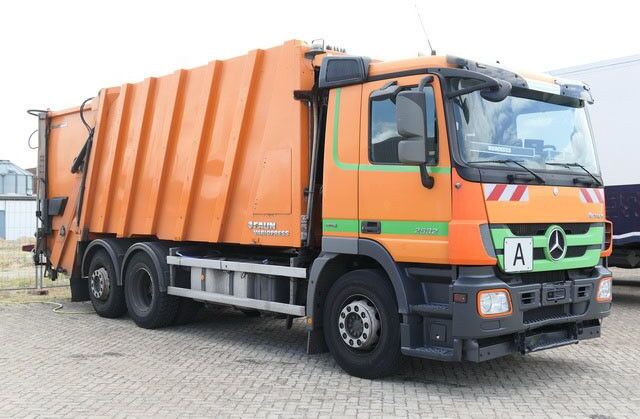Mercedes-Benz 2532 L Actros 6c2, Faun, Zöller, 24m³, MP3, AC - شاحنة النفايات: صورة 2 Mercedes-Benz 2532 L Actros 6c2, Faun, Zöller, 24m³, MP3, AC - شاحنة النفايات: صورة 2