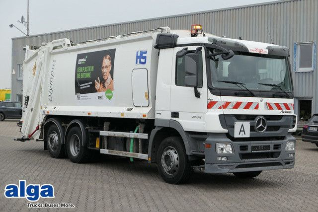 Mercedes-Benz 2532 L Actros 6c2, Olympus 23, Zöller, Klima - شاحنة النفايات: صورة 1 Mercedes-Benz 2532 L Actros 6c2, Olympus 23, Zöller, Klima - شاحنة النفايات: صورة 1