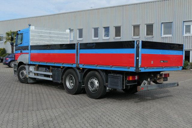 شاحنات مسطحة Mercedes-Benz 2536 L Axor 6x2, Gerüstbau, Liftachse, AHK,Klima: صورة 6