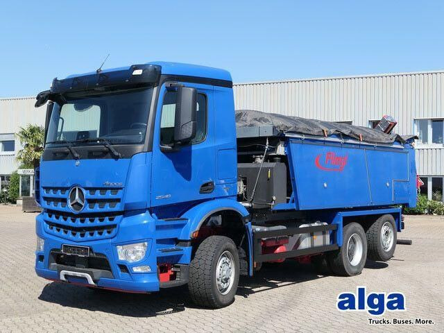 Mercedes-Benz 2548 L Arocs HAD 6x4, Asphalt, Bitumen, Fliegl - آلة أسفلت: صورة 1 Mercedes-Benz 2548 L Arocs HAD 6x4, Asphalt, Bitumen, Fliegl - آلة أسفلت: صورة 1