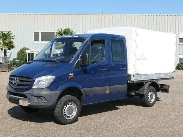 Mercedes-Benz 316 CDI DOKA 4x4, Allrad, klima, 6. Sitze - شاحنة ستارة جانبية, الشاحنات الصغيرة كابينة مزدوجة: صورة 4 Mercedes-Benz 316 CDI DOKA 4x4, Allrad, klima, 6. Sitze - شاحنة ستارة جانبية, الشاحنات الصغيرة كابينة مزدوجة: صورة 4
