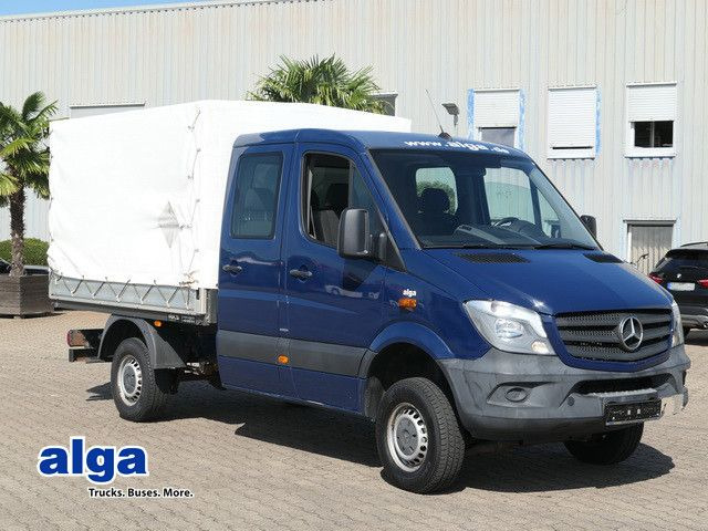 Mercedes-Benz 316 CDI DOKA 4x4, Allrad, klima, 6. Sitze - شاحنة ستارة جانبية, الشاحنات الصغيرة كابينة مزدوجة: صورة 1 Mercedes-Benz 316 CDI DOKA 4x4, Allrad, klima, 6. Sitze - شاحنة ستارة جانبية, الشاحنات الصغيرة كابينة مزدوجة: صورة 1