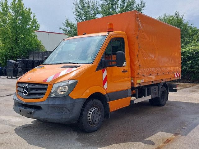 Mercedes-Benz 516 CDI Sprinter 4x2, Klima, AHK, Autom.,3. Sitz - قلاب صغير: صورة 3 Mercedes-Benz 516 CDI Sprinter 4x2, Klima, AHK, Autom.,3. Sitz - قلاب صغير: صورة 3