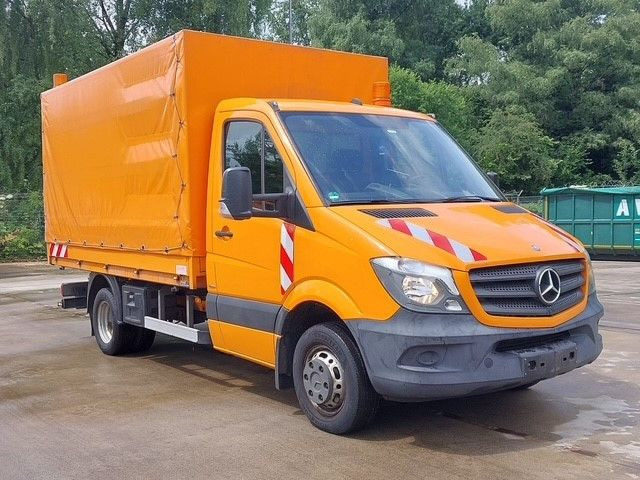 Mercedes-Benz 516 CDI Sprinter 4x2, Klima, AHK, Autom.,3. Sitz - قلاب صغير: صورة 4 Mercedes-Benz 516 CDI Sprinter 4x2, Klima, AHK, Autom.,3. Sitz - قلاب صغير: صورة 4