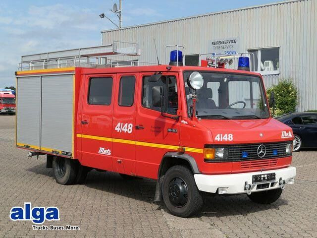Mercedes-Benz 814 D/Feuerwehr/Metz/Wassertank/Pumpe - سيارة إطفاء: صورة 1 Mercedes-Benz 814 D/Feuerwehr/Metz/Wassertank/Pumpe - سيارة إطفاء: صورة 1