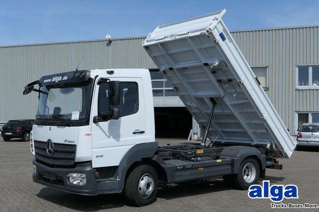 Mercedes-Benz 818 K Atego 4x2, Meiller, 19tkm, 2x AHK, Klima - قلاب صغير: صورة 1 Mercedes-Benz 818 K Atego 4x2, Meiller, 19tkm, 2x AHK, Klima - قلاب صغير: صورة 1