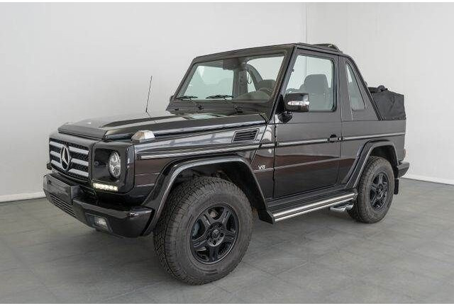 Mercedes-Benz G-Klasse 500/Cabrio/erst 52 Tkm./TOP! - شاحنة مفتوحة: صورة 1 Mercedes-Benz G-Klasse 500/Cabrio/erst 52 Tkm./TOP! - شاحنة مفتوحة: صورة 1