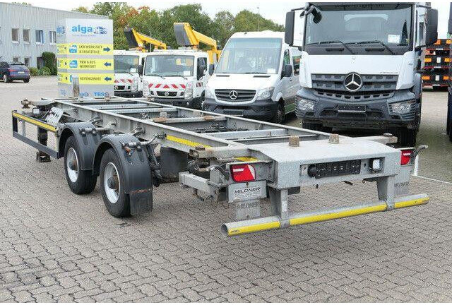 Mildner TJW 12, Tandem, BDF, Hochgekuppelt - مقطورة نقل الحاويات: صورة 5 Mildner TJW 12, Tandem, BDF, Hochgekuppelt - مقطورة نقل الحاويات: صورة 5