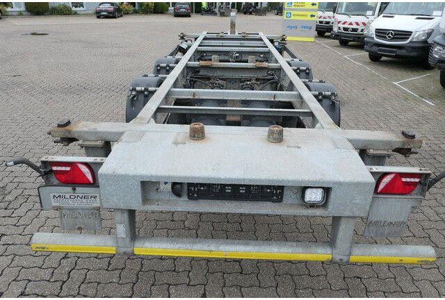 Mildner TJW 12, Tandem, BDF, Hochgekuppelt - مقطورة نقل الحاويات: صورة 4 Mildner TJW 12, Tandem, BDF, Hochgekuppelt - مقطورة نقل الحاويات: صورة 4
