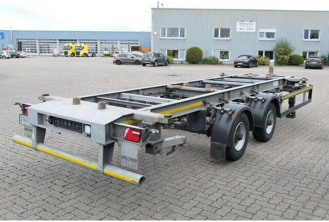 Mildner TJW 12, Tandem, BDF, Hochgekuppelt - مقطورة نقل الحاويات: صورة 2 Mildner TJW 12, Tandem, BDF, Hochgekuppelt - مقطورة نقل الحاويات: صورة 2