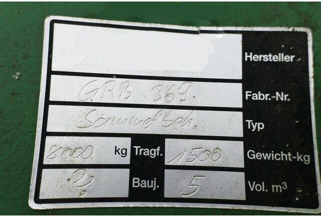 Sammelbehälter, Glascontainer, Absetzcontainer - شاحنة - نظام الكابلات: صورة 4 Sammelbehälter, Glascontainer, Absetzcontainer - شاحنة - نظام الكابلات: صورة 4