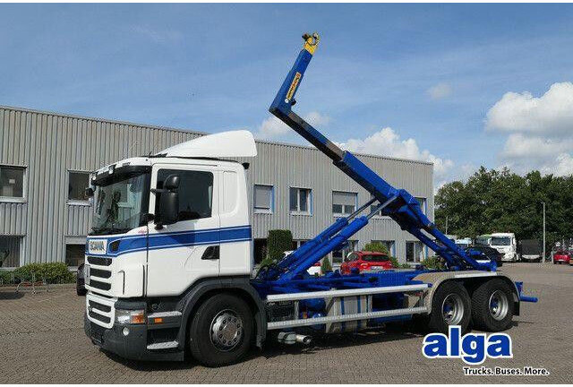 Scania G 440 / R 450, Hyvalift HVL 11094, Retarder, AC - شاحنة ذات خطاف: صورة 1 Scania G 440 / R 450, Hyvalift HVL 11094, Retarder, AC - شاحنة ذات خطاف: صورة 1