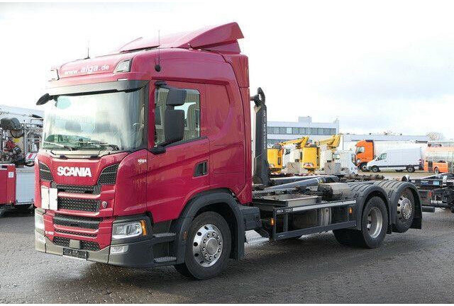 Scania G 450 6x2, Meiller RL 18.65, Retarder,Alu-Felgen - شاحنة ذات خطاف: صورة 5 Scania G 450 6x2, Meiller RL 18.65, Retarder,Alu-Felgen - شاحنة ذات خطاف: صورة 5