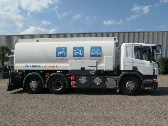 شاحنة صهريج Scania P 320 6x2, Lindner & Fischer, 19m³, 3 Kammern: صورة 6